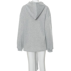 So Wrapped Up Hooded Oversized Sweatshirt