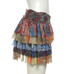 Not To Ruffle Any Feathers Mini Skirt