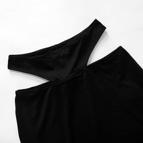 Jasmine Cutout Tuxedo Mini Skirt Set