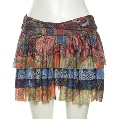 Not To Ruffle Any Feathers Mini Skirt