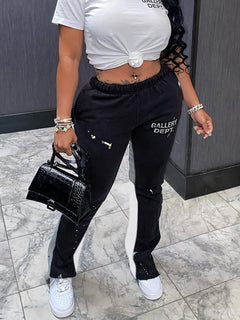 Gallery Dept. Graffiti High Waist Street Sweatpants