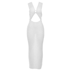 Suki Cutout Crochet Knit Maxi Dress