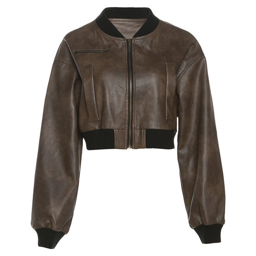 Live In The Moment Faux Leather Jacket