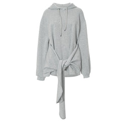 So Wrapped Up Hooded Oversized Sweatshirt