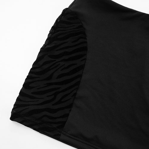 Earn Your Stripes Cutout Long Sleeve Mesh Mini Skirt Set