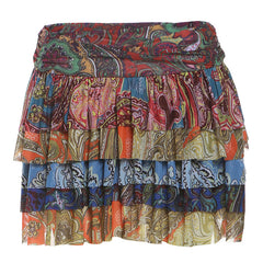 Not To Ruffle Any Feathers Mini Skirt