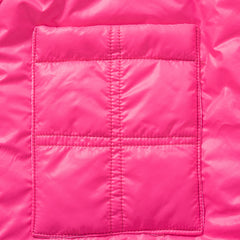 Sleeveless Zipper Pocket Padded Vest Jacket