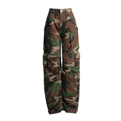 All Eyes On Me Cargo Camouflage Jeans