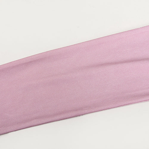 Rosa Long Sleeve Plunge Shimmer Mini Dress
