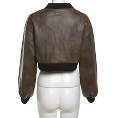 Live In The Moment Faux Leather Jacket