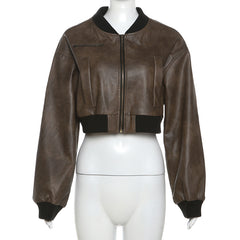 Live In The Moment Faux Leather Jacket