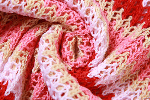 Summer's Not Over Cutout Strapless Crochet Knit Mini Dress