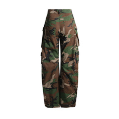 All Eyes On Me Cargo Camouflage Jeans