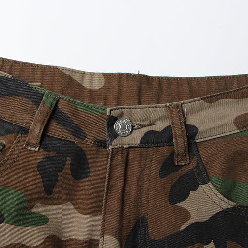 All Eyes On Me Cargo Camouflage Jeans