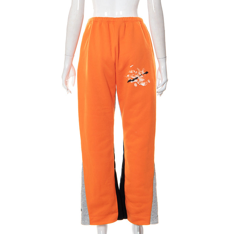 GALLERY DEPT. elasticated cotton trousers - Orange
