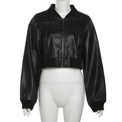 Live In The Moment Faux Leather Jacket