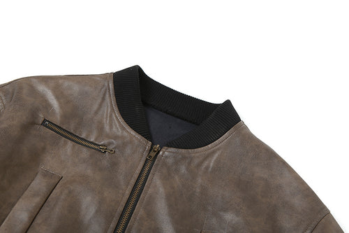 Live In The Moment Faux Leather Jacket