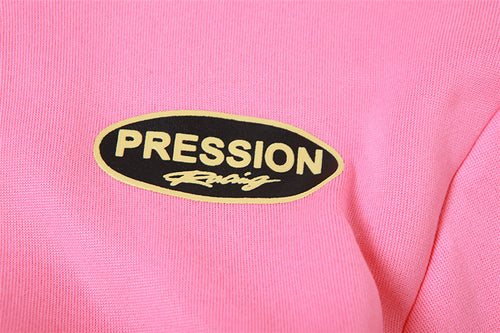 Applying Pressure Long Sleeve Sweatshirt Short Set