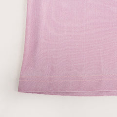 Rosa Long Sleeve Plunge Shimmer Mini Dress