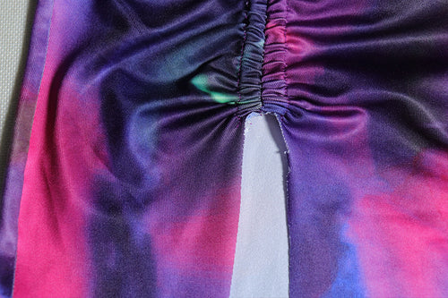 Showing Off Halter Sleeveless Drawstring Maxi Skirt Set