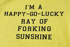 Ray Of Sunshine Graphic Cropped Tee