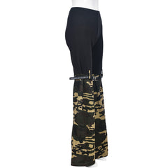 In Her Command Camouflage Flare Leggings