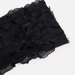 Girls Night Long Sleeve Ruffle Maxi Skirt Set