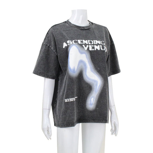 Ascending Venus Washed Graphic T-Shirt - CloudNine Fash Boutique