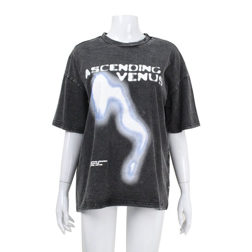 Ascending Venus Washed Graphic T-Shirt - CloudNine Fash Boutique