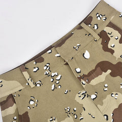 Babygirl On Duty Camouflage Mini Skirt