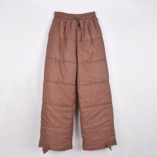 Can't Compare Drawstring Quilted Parachute Pants