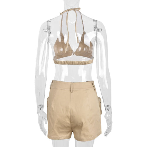 Deyjah 2 Piece Cargo Short Set - CloudNine Fash Boutique