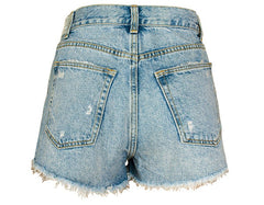 Dripping In Diamonds Rhinestone Denim Shorts - CloudNine Fash Boutique