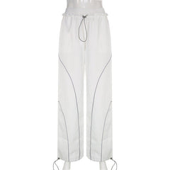 Falling For U Jogger Parachute Pants - CloudNine Fash Boutique