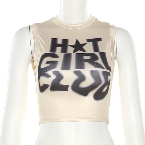 Hot Girl Club Cropped Tank - CloudNine Fash Boutique