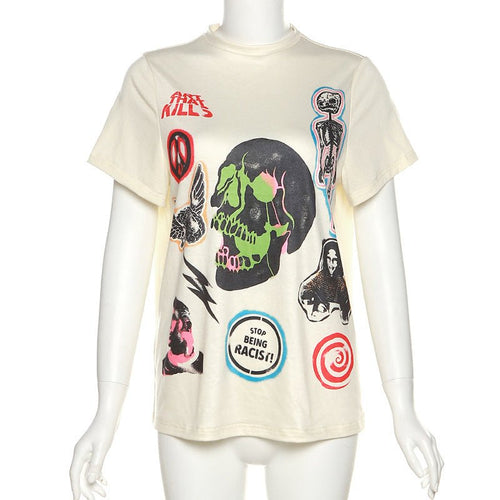 If Looks Could Kill Oversized Graphic T-Shirt - CloudNine Fash Boutique