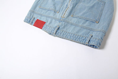 Inside Out Denim Mini Skirt - CloudNine Fash Boutique