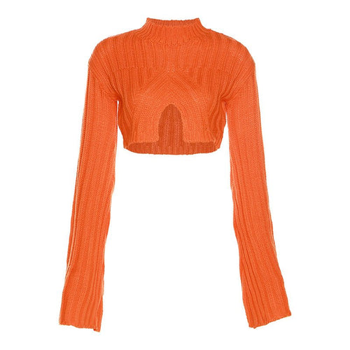 It's Givin' Knit Cropped Sweater