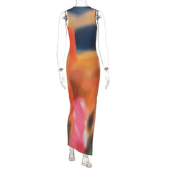 Kendall Tie Dye Maxi Dress - CloudNine Fash Boutique