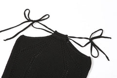 Livin’ The Best Life Crochet Knit Maxi Skirt Set - CloudNine Fash Boutique