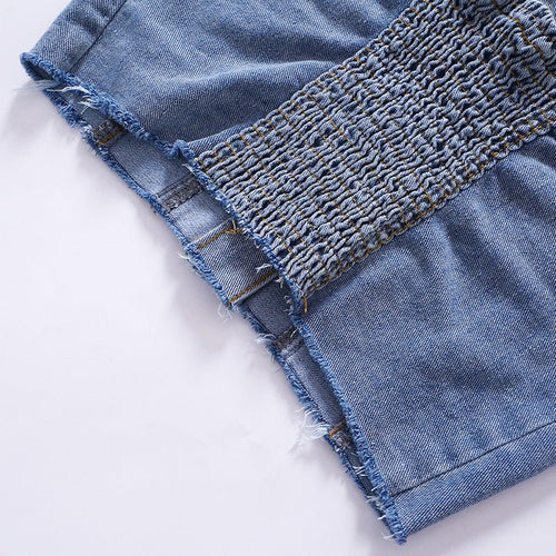 Make You Jealous Denim Tube Top - CloudNine Fash Boutique