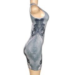 Masterpiece Sleeveless Printed Mini Dress - CloudNine Fash Boutique