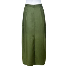 Meet Your Match Ruched Utility Midi Skirt - CloudNine Fash Boutique