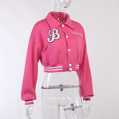 More Life "B" Embroidered Varsity Jacket - CloudNine Fash Boutique