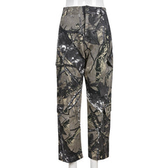 On The Hunt Camouflage Cargo Pants - CloudNine Fash Boutique