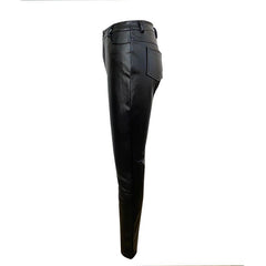 On The Run High Waist Slimming Faux Leather Pants - CloudNine Fash Boutique