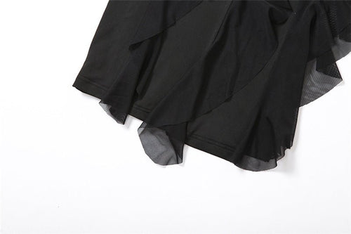 Paris Show Strapless Ruffle Midi Dress - CloudNine Fash Boutique