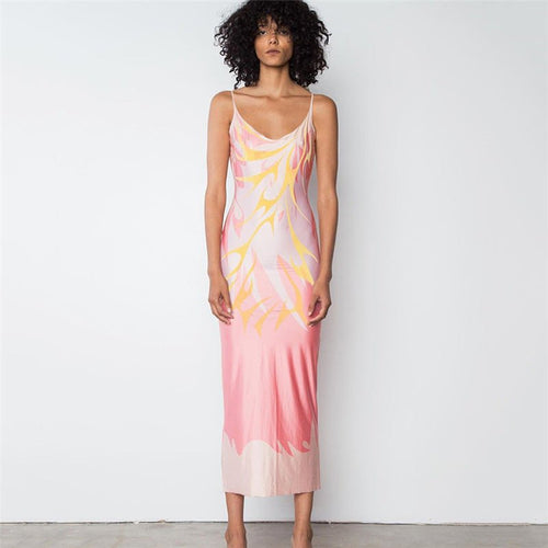 Power Moves Printed Maxi Dress - CloudNine Fash Boutique