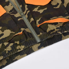 Ride Or Die Camouflage Bomber Jacket - CloudNine Fash Boutique