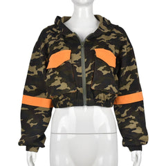 Ride Or Die Camouflage Bomber Jacket - CloudNine Fash Boutique
